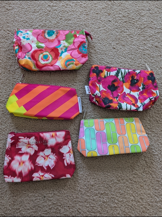 Clinique Handbags - Five Clinique Cosmetic Pouches